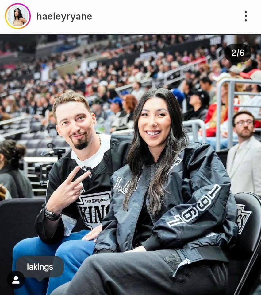 　スネルの妻ヘイリーさんのインスタグラム＠ ｈａｅｌｅｙｒｙａｎｅより 