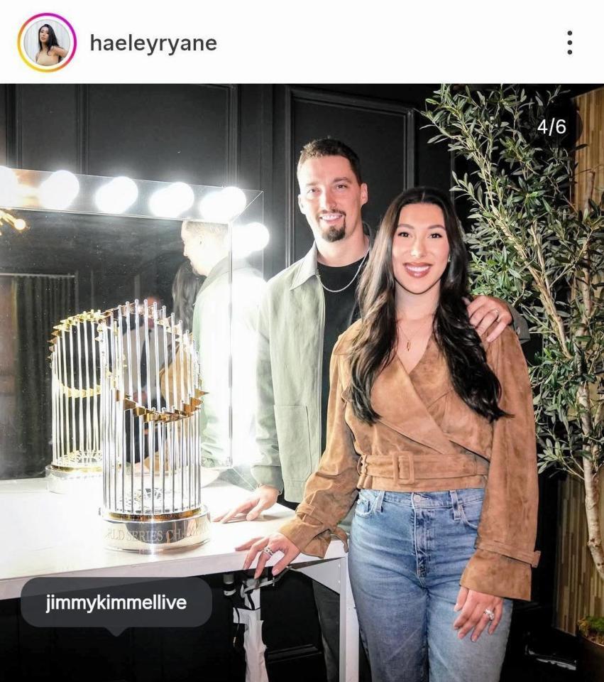 　スネルの妻ヘイリーさんのインスタグラム＠ ｈａｅｌｅｙｒｙａｎｅより 