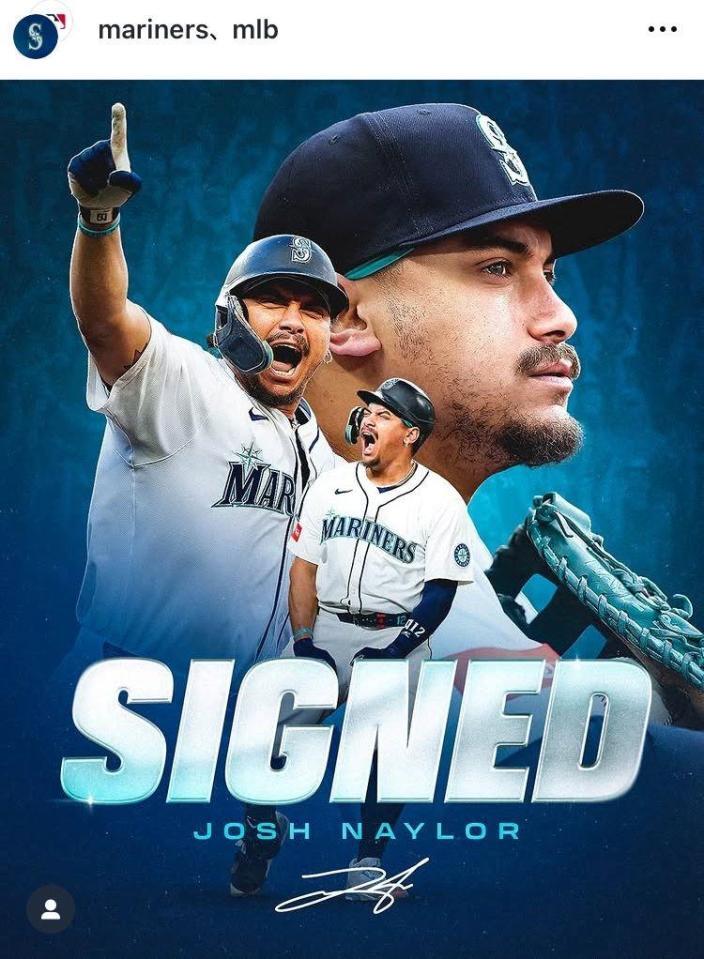 マリナーズのインスタグラム（ｍａｒｉｎｅｒｓ）より