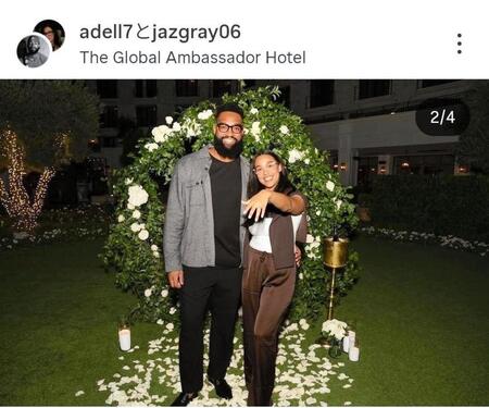 アデルのインスタグラム（＠ａｄｅｌｌ７）から