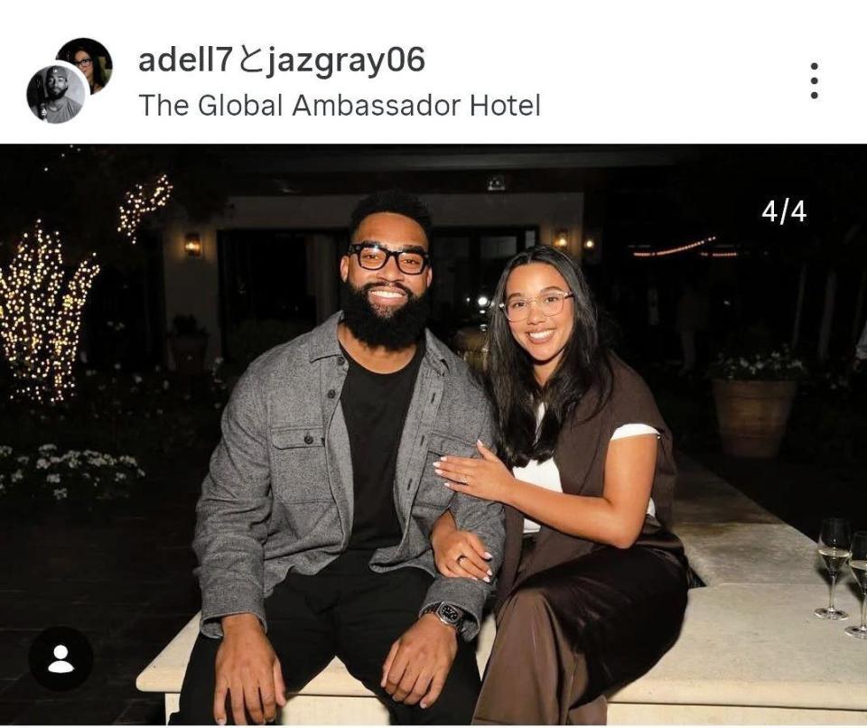 アデルのインスタグラム（＠ａｄｅｌｌ７）から