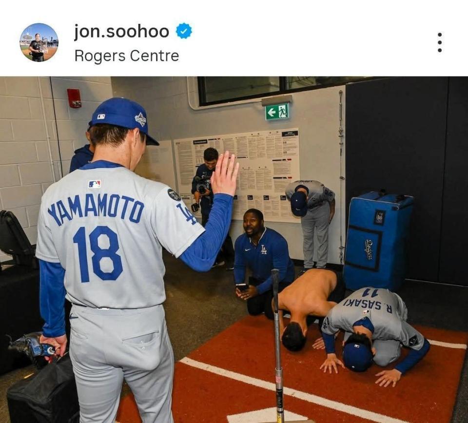 　ジョン・スーフー氏のインスタグラム（＠ｊｏｎ．ｓｏｏｈｏｏ）から