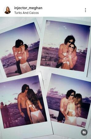 　グラスノーの妻、メーガンさんのインスタグラム（＠ｉｎｊｅｃｔｏｒ＿ｍｅｇｈａｎ）から