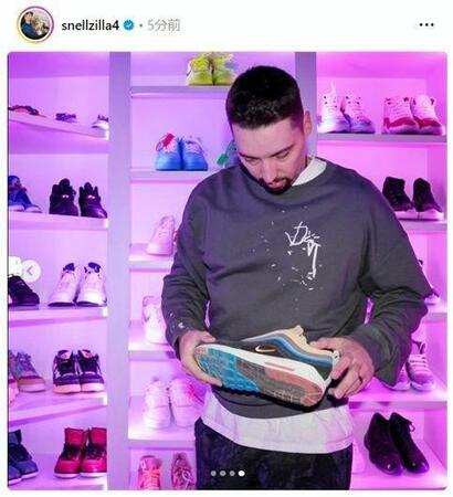 　スネルのインスタグラム（ｓｎｅｌｌｚｉｌｌａ４）より