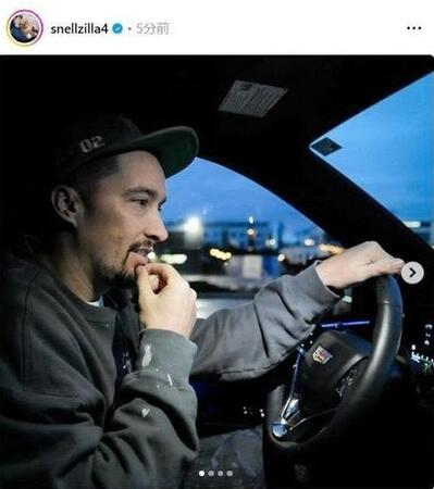 　スネルのインスタグラム（ｓｎｅｌｌｚｉｌｌａ４）より