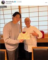 　松久信幸氏のインスタグラム（ｔｈｅｒｅａｌｎｏｂｕ）より