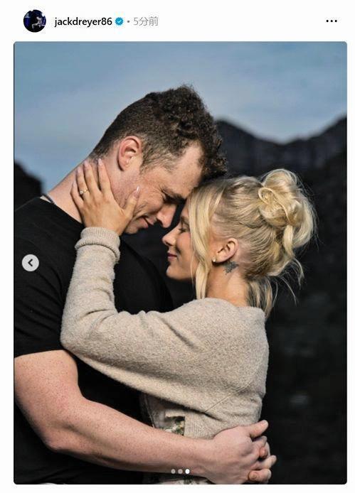 　　ドジャース・ドレイヤーのインスタグラム（ｊａｃｋｄｒｅｙｅｒ８６）より 