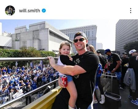 　ウィル・スミスのインスタグラム（ｗｉｌｌ．ｓｍｉｔｈ）より