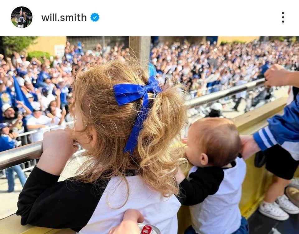 　ウィル・スミスのインスタグラム（ｗｉｌｌ．ｓｍｉｔｈ）より