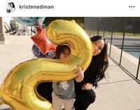 　エドマンの妻クリステンさんのインスタグラム＠ｋｒｉｓｔｅｎｅｄｍａｎより