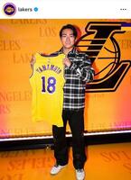 　レーカーズのインスタグラム（ｌａｋｅｒｓ）より