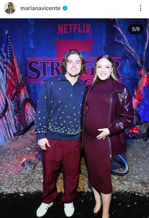 　キケの妻マリアナさんのインスタグラム＠ｍａｒｉａｎａｖｉｃｅｎｔｅ（１２月５日付）より