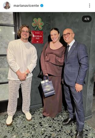 　キケの妻マリアナさんのインスタグラム＠ｍａｒｉａｎａｖｉｃｅｎｔｅ（１２月５日付）より