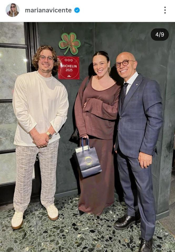 　キケの妻マリアナさんのインスタグラム＠ｍａｒｉａｎａｖｉｃｅｎｔｅ（１２月５日付）より