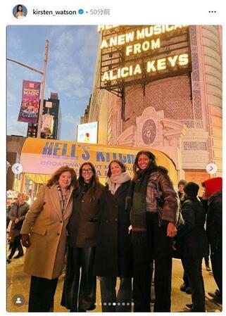 　キアステン・ワトソンさんのインスタグラム（ｋｉｒｓｔｅｎ＿ｗａｔｓｏｎ）より 