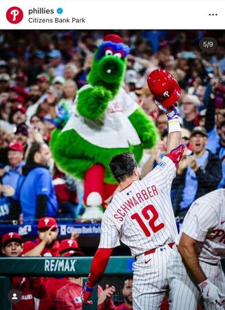 　フィリーズのインスタグラム＠ｐｈｉｌｌｉｅｓより