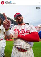 　フィリーズのインスタグラム＠ｐｈｉｌｌｉｅｓより