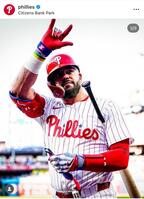 　フィリーズのインスタグラム＠ｐｈｉｌｌｉｅｓより