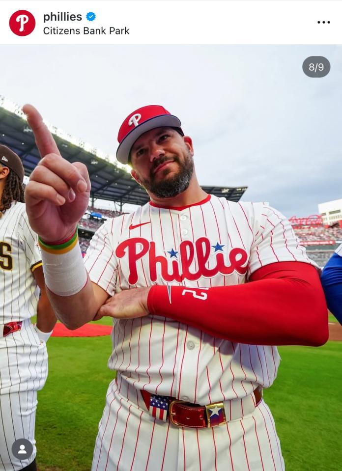 　フィリーズのインスタグラム＠ｐｈｉｌｌｉｅｓより