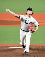 　メジャー移籍を目指す今井