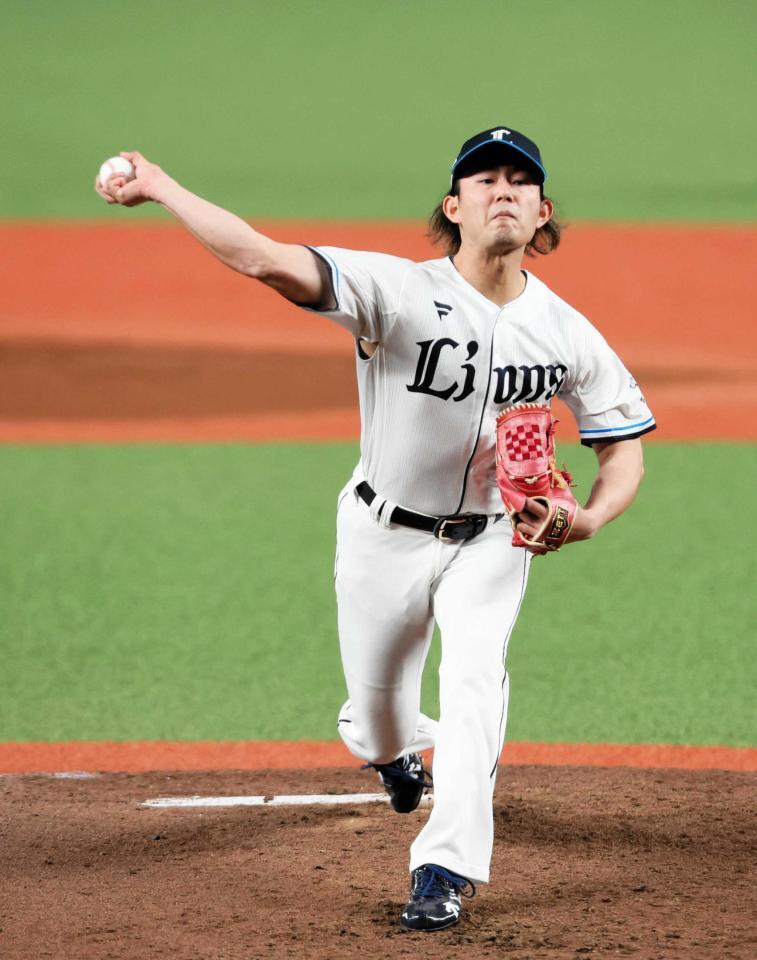 　メジャー移籍を目指す今井