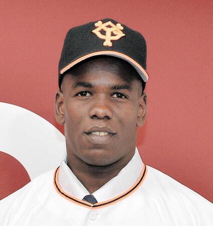 　巨人時代のアドリス・ガルシア＝２０１６年５月