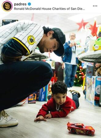 パドレス公式インスタグラム（ｐａｄｒｅｓ）より