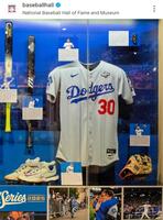 　米野球殿堂博物館のインスタグラム（ｂａｓｅｂａｌｌｈａｌｌ）より