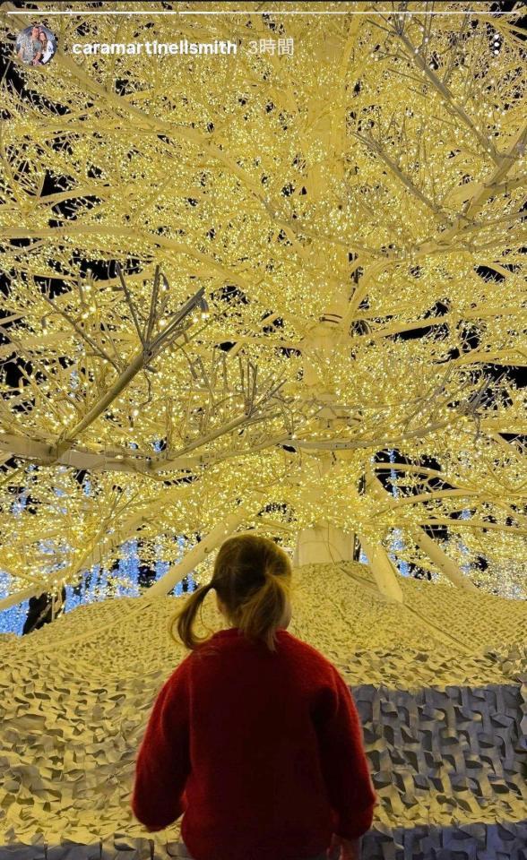 　スミスの妻・カラさんのインスタグラム（ｃａｒａｍａｒｔｉｎｅｌｌｓｍｉｔｈ）より