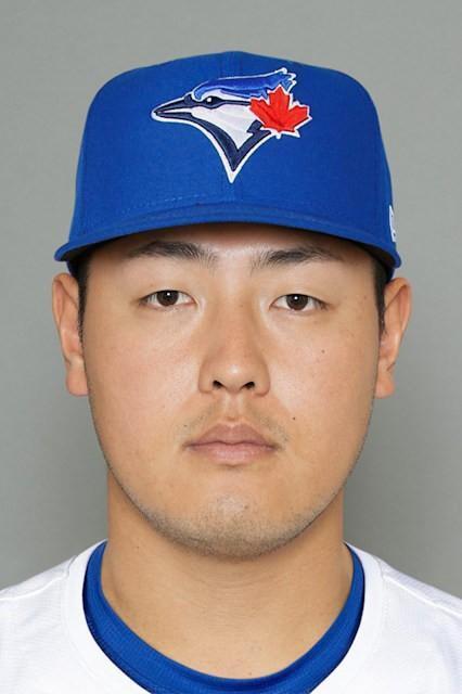 ブルージェイズ　ジャイアンツ　岡本和真　ビジターユニフォーム　優勝ワッペン付き 🇯🇵⚾️ Good morning‼️ トロントのブルージェイズから、まさかの