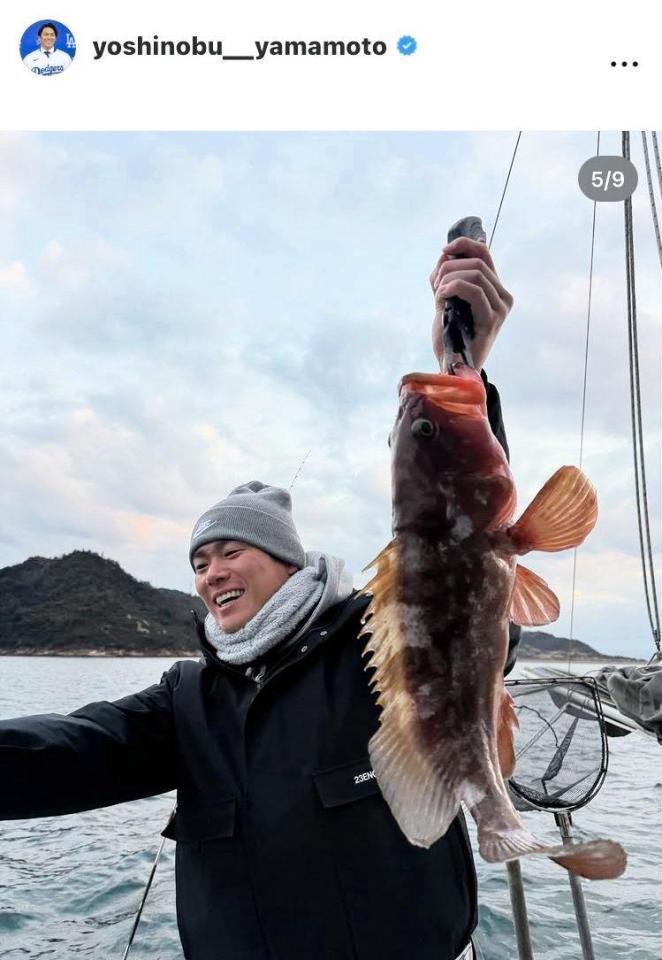 山本由伸のインスタグラム（＠ｙｏｓｈｉｎｏｂｕ＿ｙａｍａｍｏｔｏ）から