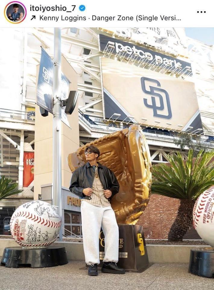 糸井嘉男氏インスタグラム（ｉｔｏｉｙｏｓｈｉｏ＿７）より