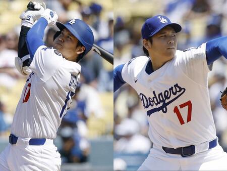 投打で活躍した大谷（提供・共同通信社）