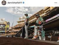 ダルビッシュ有公式インスタグラム＠ｄａｒｖｉｓｈｓｅｆａｔ１１より