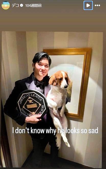 　大谷翔平のインスタグラム（ｓｈｏｈｅｉｏｈｔａｎｉ）より