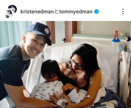 エドマンのインスタグラム（＠ｔｏｍｍｙｅｄｍａｎ）から