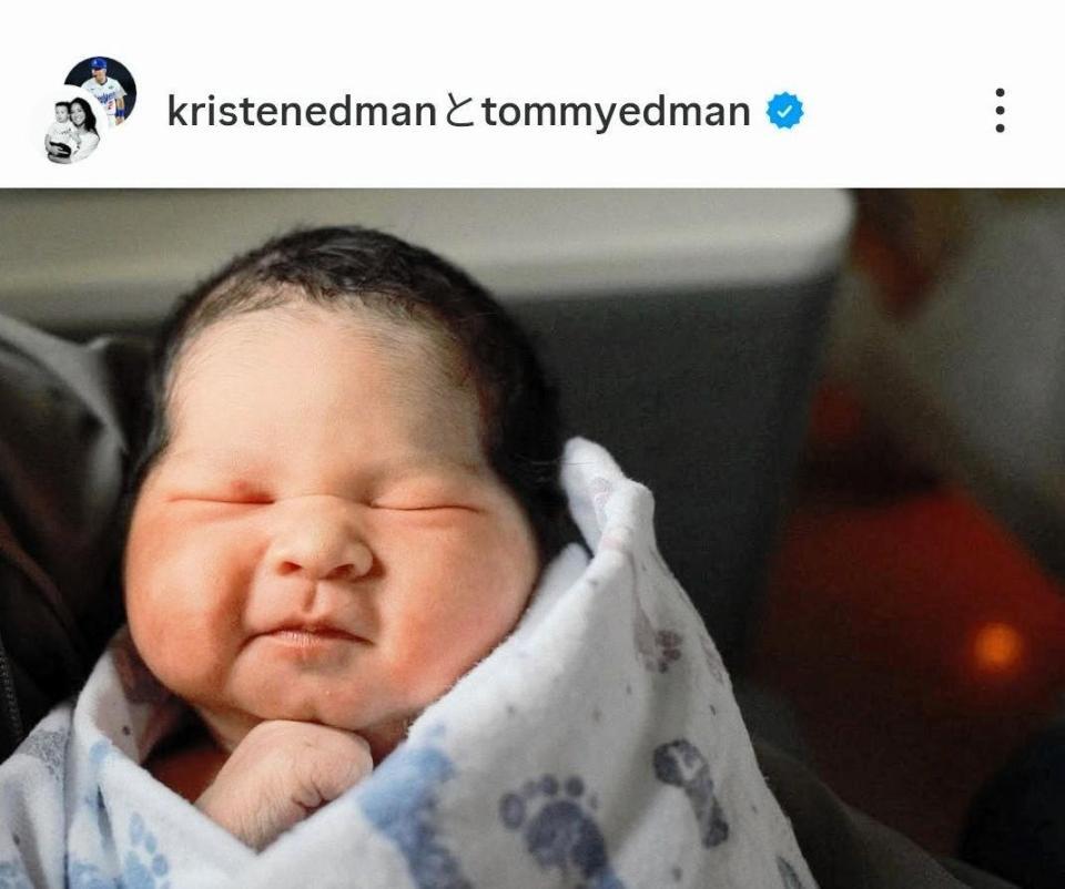 エドマンのインスタグラム（＠ｔｏｍｍｙｅｄｍａｎ）から