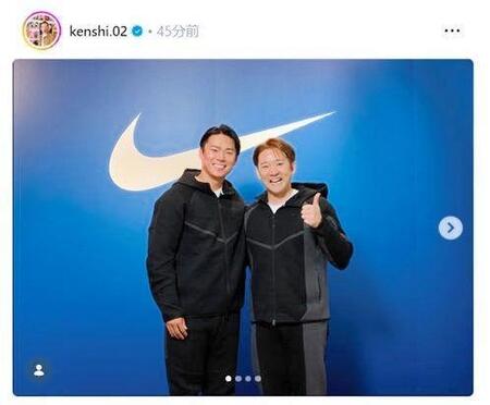 杉谷拳士氏のインスタグラム（ｋｅｎｓｈｉ．０２）より 
