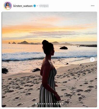 　キアステン・ワトソンさんのインスタグラム（ｋｉｒｓｔｅｎ＿ｗａｔｓｏｎ）より
