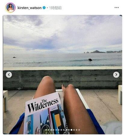 　キアステン・ワトソンさんのインスタグラム（ｋｉｒｓｔｅｎ＿ｗａｔｓｏｎ）より