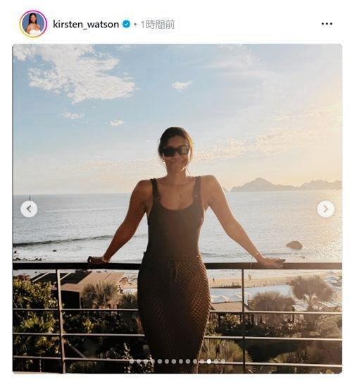　キアステン・ワトソンさんのインスタグラム（ｋｉｒｓｔｅｎ＿ｗａｔｓｏｎ）より 