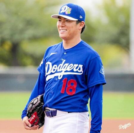 大谷翔平＆山本由伸らの帽子に見慣れぬデザインが！サボテンがかわいらしいアクセントに　今年から特別仕様　ＷＢＣへ順調調整