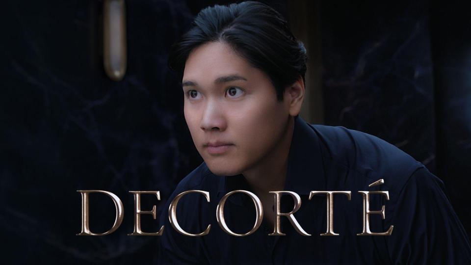 ＣＭに出演する大谷