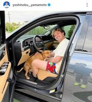 　山本由伸のインスタグラム（ｙｏｓｈｉｎｏｂｕ＿＿ｙａｍａｍｏｔｏ）より 