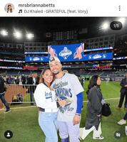 ベッツの妻ブリアンナさんのインスタグラム＠ｍｒｓｂｒｉａｎｎａｂｅｔｔｓ（２５年１１月３日付）より