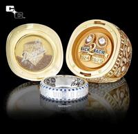 　ドジャースの優勝リング（ロサンゼルス・ドジャース提供）