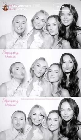 ラッシングの婚約者ケイトリンさんのインスタグラム＠ｋａｉｔｌｙｎｐｏｗｅｒｒのストーリーズより