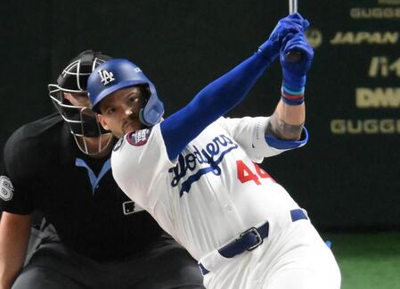 ドジャースのアンディ・パヘズ