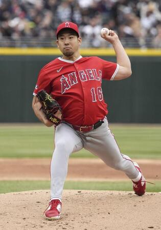 エンゼルス・菊池雄星（提供・共同通信社）