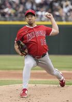 エンゼルス・菊池雄星（提供・共同通信社）